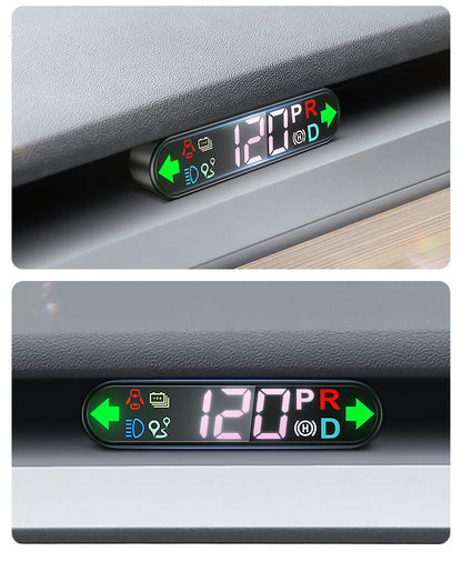 Air Meter Speed Sub-screen Instrument Panel Heads Up Display