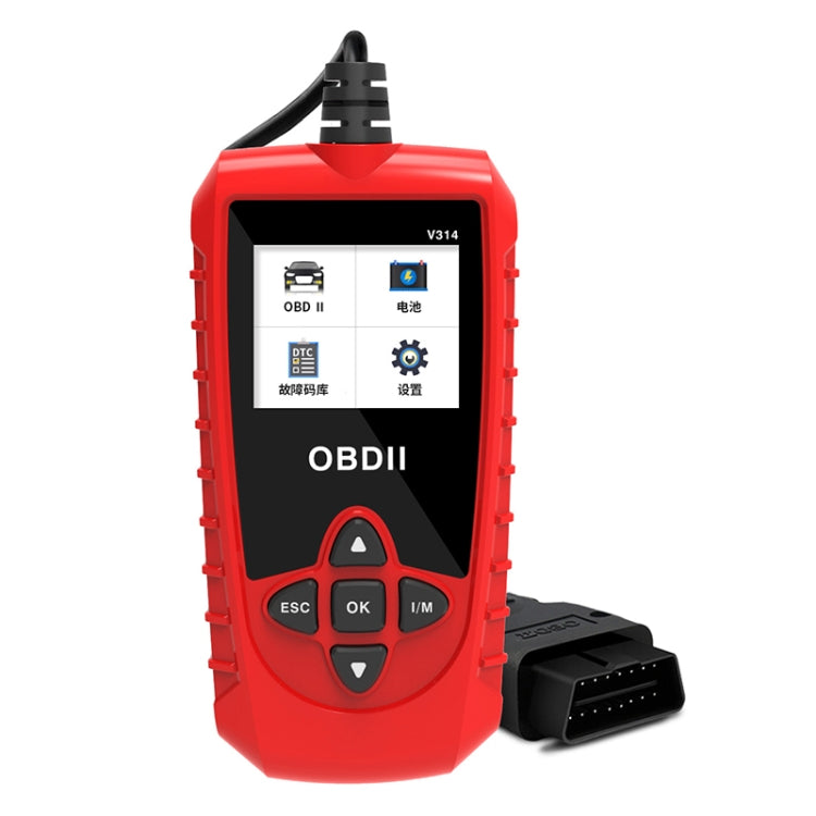 V314 Car OBD Diagnostic Instrument Fault Clear Code Reader, V314