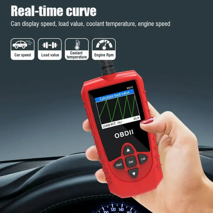 V314 Car OBD Diagnostic Instrument Fault Clear Code Reader, V314