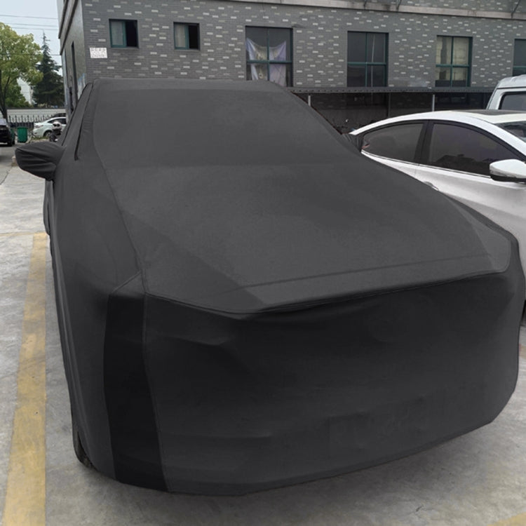 Anti-Dust Anti-UV Heat-insulating Elastic Force Cotton Car Cover for Hatchback Car, Size: 3.9m~4.19m, Size: 3.9m~4.19m