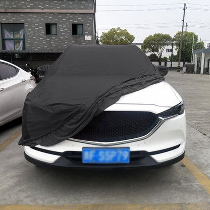 Anti-Dust Anti-UV Heat-insulating Elastic Force Cotton Car Cover for Sedan Car, Size: L, 4.9m~5.25m, Size: L, 4.9m~5.25m