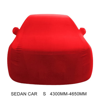 Anti-Dust Anti-UV Heat-insulating Elastic Force Cotton Car Cover for Sedan Car, Size: S, 4.3m~4.65m, Size: S, 4.3m~4.65m