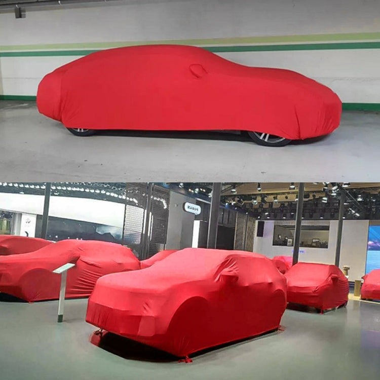 Anti-Dust Anti-UV Heat-insulating Elastic Force Cotton Car Cover for Sedan Car, Size: S, 4.3m~4.65m, Size: S, 4.3m~4.65m