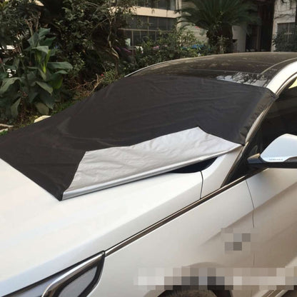 Magnetic Car Front Windshield Car Snow Block / Frost Block Cover Winter Car Snow Shield Cover Auto Front Windscreen / Rain / Frost / Sunshade Auto Snow Shield, Size: 210 x 120cm, 210x210cm