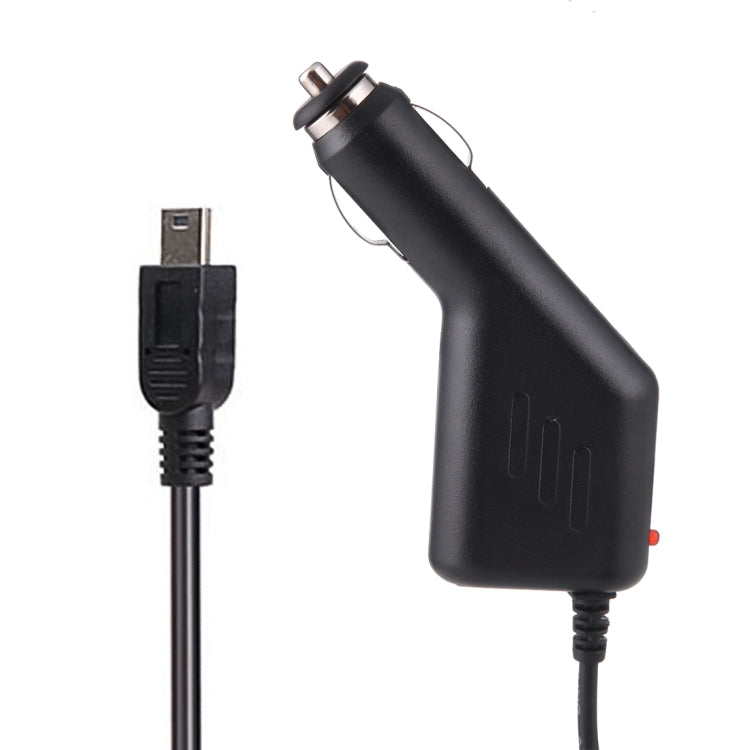 Universal Mini USB Charger Adapter For Car DVR Camera GPS Navigation Input 10V - 48V Ouput 5V 1.5A,  Cable Length: 3.5m, Mini USB Cable Length: 3.5m