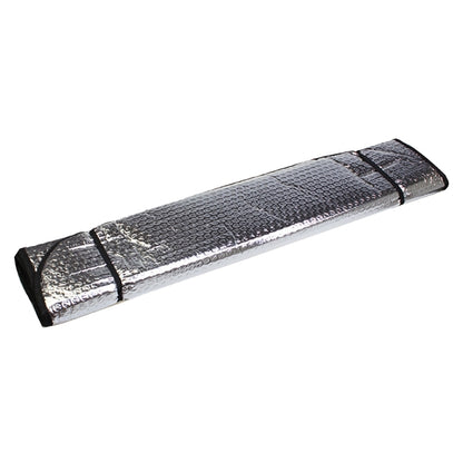 Silver Aluminum Foil Sun Shade Car Windshield Visor Cover Block Front Window Sunshade UV Protect, Size: 150 x 80cm, 150 x 80cm