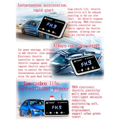 TROS TS-6Drive Potent Booster Electronic Throttle Controller for before 2014 Ford Everest, For before 2014 Ford Everest