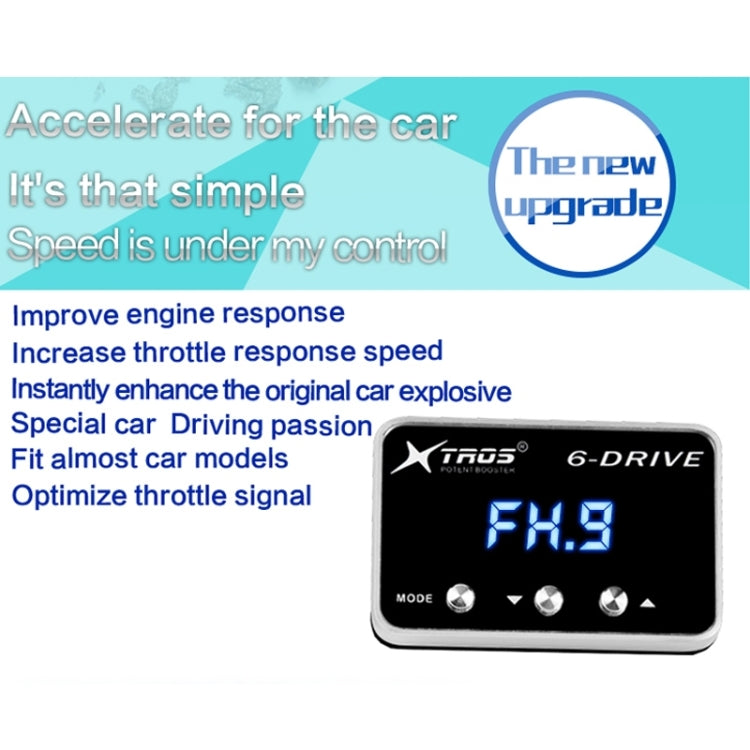 TROS TS-6Drive Potent Booster Electronic Throttle Controller for before 2014 Ford Everest, For before 2014 Ford Everest