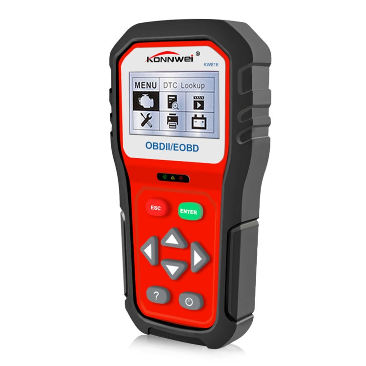 KONNWEI KW818 EOBD / OBDII Car Auto Diagnostic Scan Tools CAN Code Reader Scanner (Only for 12V Gasoline Car), KW818