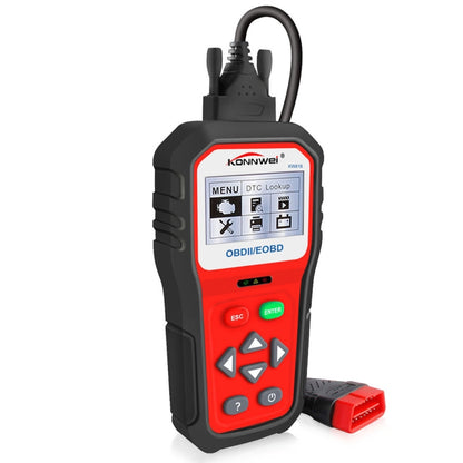 KONNWEI KW818 EOBD / OBDII Car Auto Diagnostic Scan Tools CAN Code Reader Scanner (Only for 12V Gasoline Car), KW818