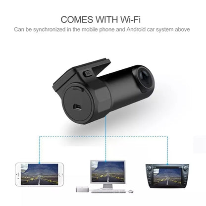 Mini Car Dash Camera WiFi Monitor Full HD Dashcam Video Recorder Camcorder Motion Detection, Support TF Card & Android & IOS, K602