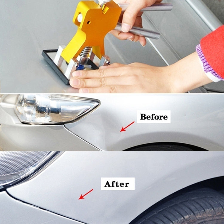 29 in 1 Auto Car Dent Lifter-Glue Puller Aluminium Alloy Tab Bodywork Repair Tools Kit, with 20W Glue Gun, US Plug or EU Plug, 29 in 1