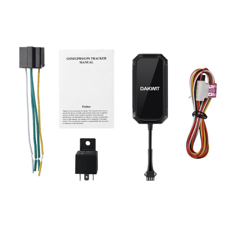 TK300 4G GPS / GPRS / GSM Realtime Car Truck Vehicle Tracking GPS Tracker with Battery and Relay, TK300