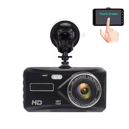 X97 4 inch Front and Rear Dual-recording HD 1080P Night Vision Driving Recorder Support Loop Recording / Parking Monitoring, X97