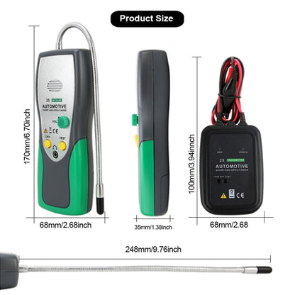 DUOYI DY25 Car Tester Cable Short & Open Circuit Finder Tester Tracer Diagnose Tone Line Finder, DY25