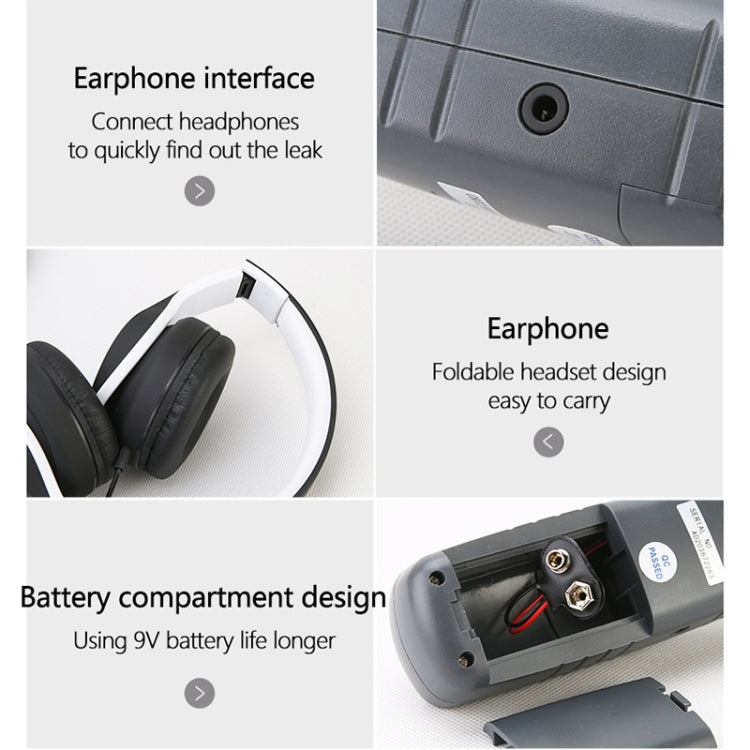 DUOYI DY26A Car Ultrasonic Leak Location Determine Meter, DY26A