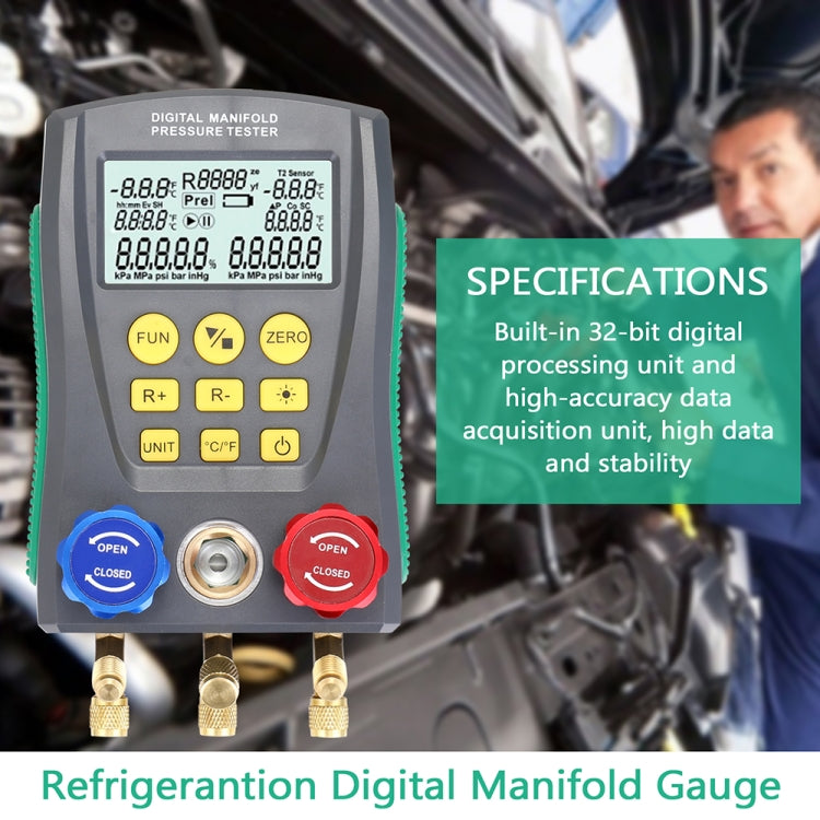 DUOYI DY517 Car Air Conditioning Repair Electronic Refrigerant Meter Air Conditioning Fluoride Meter, DY517