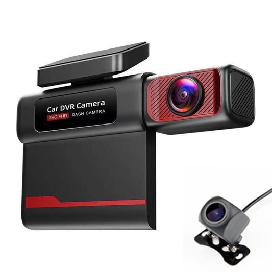 V8 HD 3 inch Car Night Vision Driving Recorder Hisilicon Scheme with 1080P Rear Camera, V8 with 1080P Rear Camera