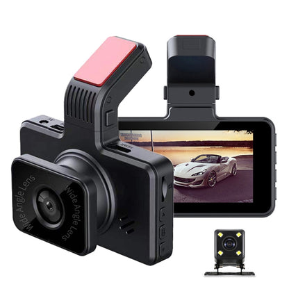 D905 3 inch Car HD Driving Recorder, Double Recording Gravity Parking Monitoring, D905 Double Recording