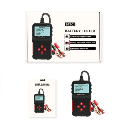 BT201 12V Universal Car Multifunctional Battery Diagnostic Fault Detector, BT201