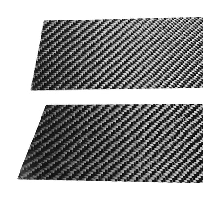 For Alfa Romeo Giulia Carbon Fiber Car B / C / Middle Pillar Door Window Decorative Sticker,Left and Right Drive Universal, Door Window