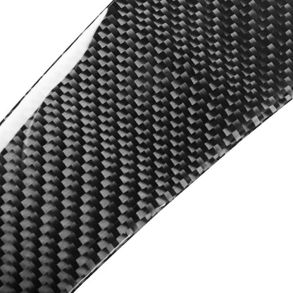 2 PCS / Set Carbon Fiber Car Lamp Eyebrow Decorative Sticker for Infiniti Q50 2014-2019, Drop Glue Version, For Infiniti Q50 2014-2019