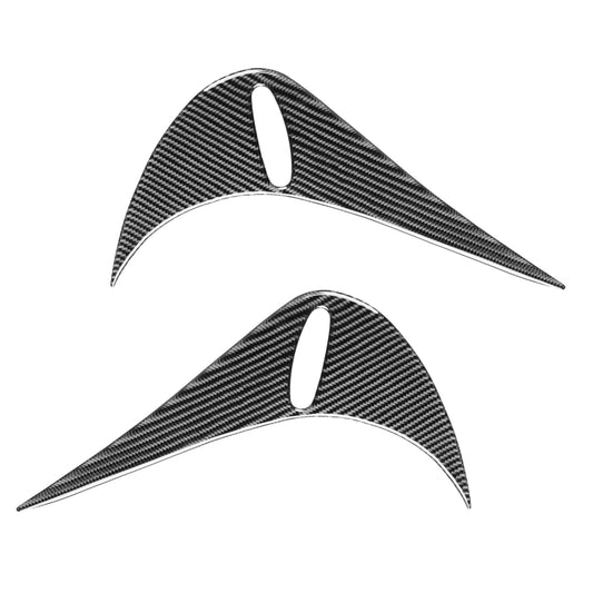 2 PCS / Set Carbon Fiber Car Back Lamp Eyebrow Decorative Sticker for Toyota GT86 / Subaru BRZ 2012-2016, Drop Glue Version, For Toyota GT86 2012-2016,Back