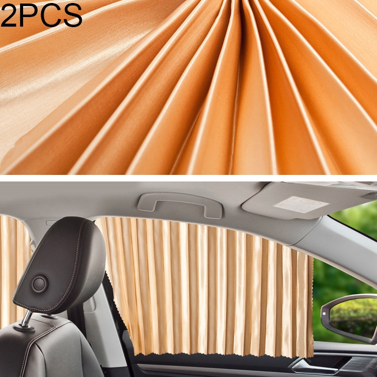 2 PCS Car Auto Sunshade Curtains Windshield Cover for the Front Seat, Front Seat, Black, Front Seat, Gold, Front Seat, Silver