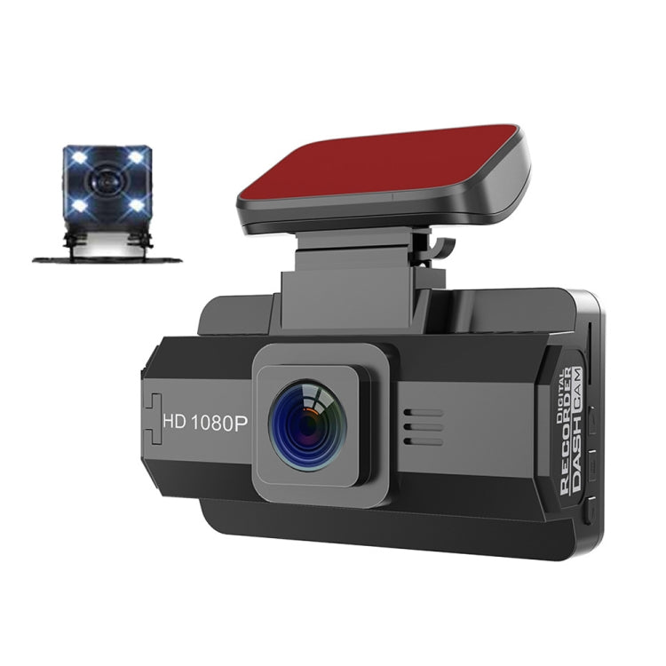 F9 Car Front and Rear Dual Camera HD Infrared Night Vision Car Driving Recorder, Car Front and Rear