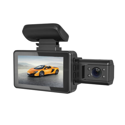 F9 Car Front and  Inner Dual Camera HD Infrared Night Vision Car Driving Recorder, Car Front and Inner