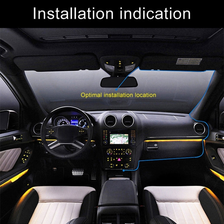 F9 Car Front and  Inner Dual Camera HD Infrared Night Vision Car Driving Recorder, Car Front and Inner