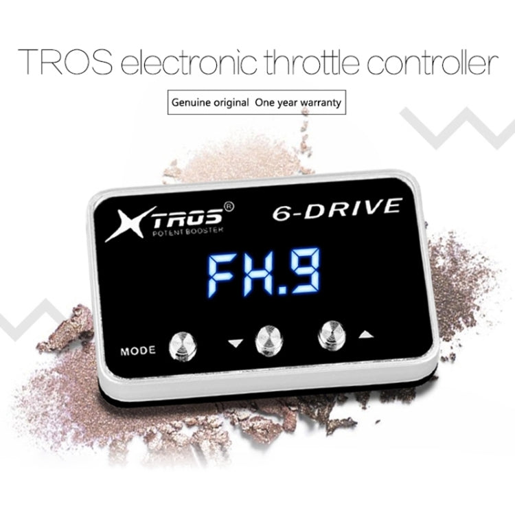 TROS TS-6Drive Potent Booster Electronic Throttle Controller, For Ford Focus (CB8) 2011-, For Ford Focus 2003-2010, For Chevrolet Orlando 2011-2018