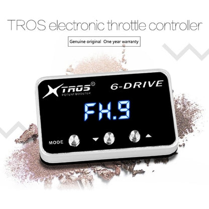 TROS TS-6Drive Potent Booster Electronic Throttle Controller, For Honda Acura MDX 2013-, For Honda Acura TLX 2014-, For Honda Acura RDX 2007-2012, For Honda Acura RDX 2013-, For Chrysler  200 2011-2014, For Chrysler 200 2015-, For Chrysler Aspen 2007-2009