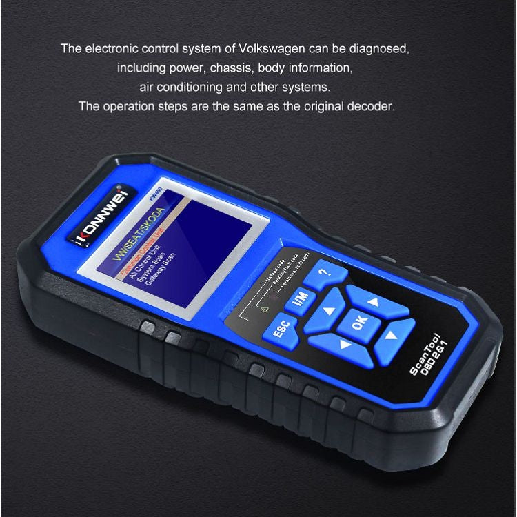 KONNWEI KW450 Car 2.8 inch TFT Color Screen Battery Tester Support 2 Languages / System  XP WIN7 WIN8 WIN10, KW450