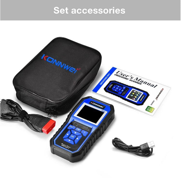 KONNWEI KW450 Car 2.8 inch TFT Color Screen Battery Tester Support 2 Languages / System  XP WIN7 WIN8 WIN10, KW450