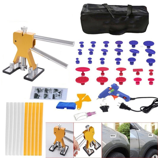 D6 44 in 1 Car Paintless Dent Dings Repair Lifter Tools Kit, D6 44 in 1 EU Plug, D6 44 in 1 US Plug, D6 44 in 1 UK Plug, D6 44 in 1 Cigarette Lighter Plug