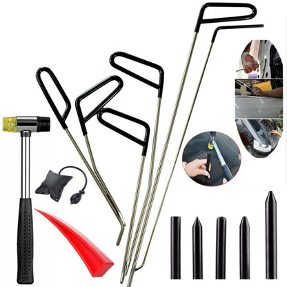 Q1 14 in 1 Car Paintless Dent Repair Hail Remover Hooks Rods Kit, Q1 14 in 1