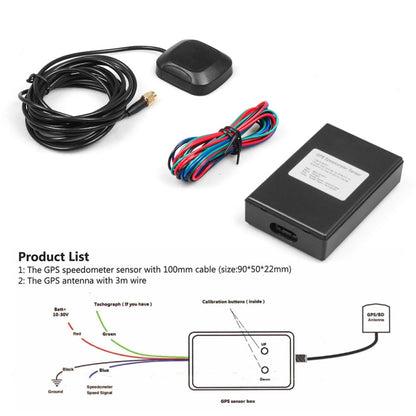 Car Retrofit GPS Speedometer Sensor Antenna Signal Kit, GPS Speedometer Sensor