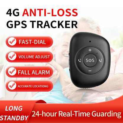 RF-V50 IP67 Waterproof 4G LTE 3G 2G GSM Elderly SOS Button Emergency Alarm GPS Tracker, RF-V50 (Black), RF-V50 (Red)