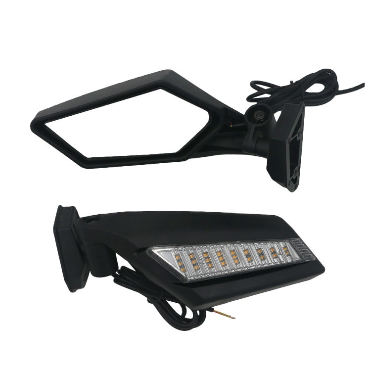 For Can-Am BRP UTV Maverick X3 Off-Road Vehicle Rearview Mirror, UTV-17 Original, UTV-17B Upgrade, UTV-17C With Light, UTV-17D, UTV-17D With Light