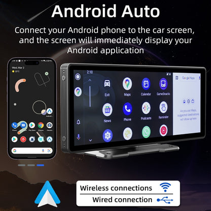 B5303 10.26 inch Portable Car MP5 Player Support CarPlay / Android Auto, B5303