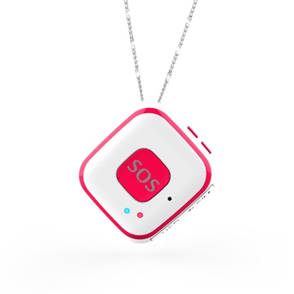 V28 Necklace Style GSM Mini LBS WiFi AGPS Tracker SOS Communicator, V28