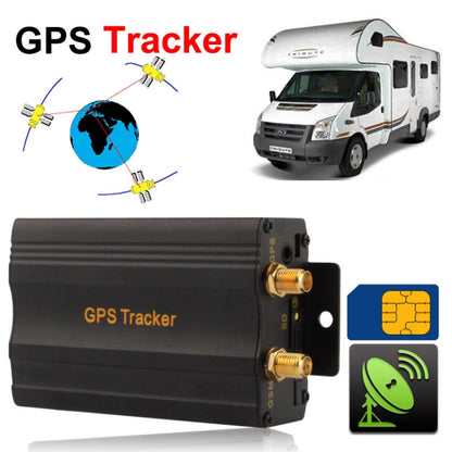 103B GSM / GPRS / GPS Vehicle Tracking System, Support TF Card Memory, Band: 850 / 900 / 1800 / 1900Mhz, 103A, 103B, Remote Control (Cut off Oil and Circuit)