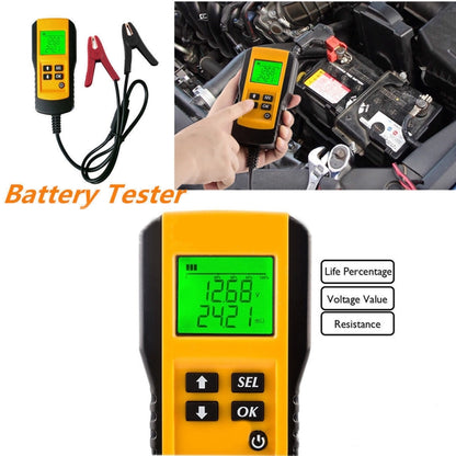 AE300 Car 12V Digital Battery Tester Analyzer, Digital Battery Tester