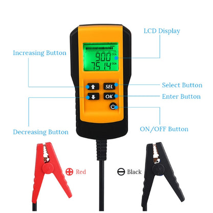 AE300 Car 12V Digital Battery Tester Analyzer, Digital Battery Tester