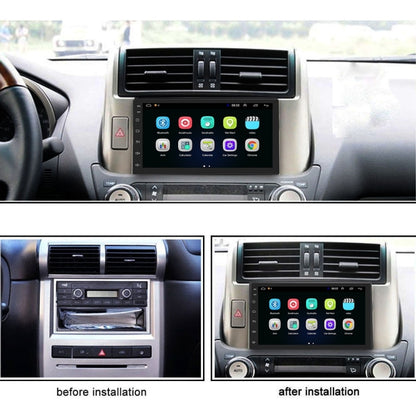 Car 7 inch Universal Android Navigation MP5 Player GPS Bluetooth Car Navigation All-in-one, Standard +4 Lights Camera, Standard +8 Lights Camera