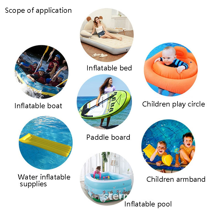 HT-785 Paddle Board 16PSI High Pressure Car Inflatable Pump 12V Electric Air Pump With 6 Connectors, HT-785