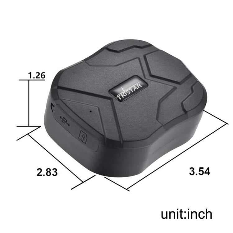 TK-905B Enhanced Version Strong Magnetic Adsorption Car 2G GPS Tracker, TK-905B Enhanced Version