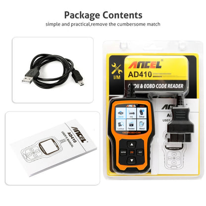 ANCEL AD410 OBD2 Car Universal Auto Diagnostic Scanner, ANCEL AD410