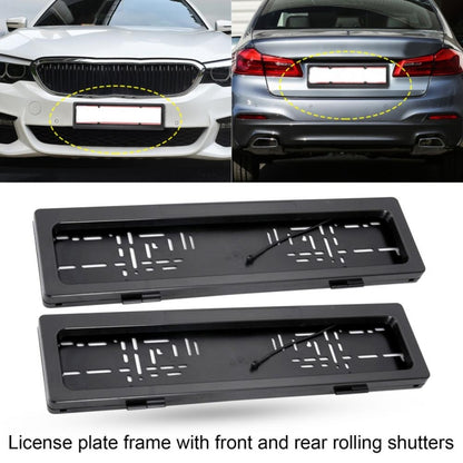 European Standard Electric License Plate Roller Shutter Protective Cover, European Standard